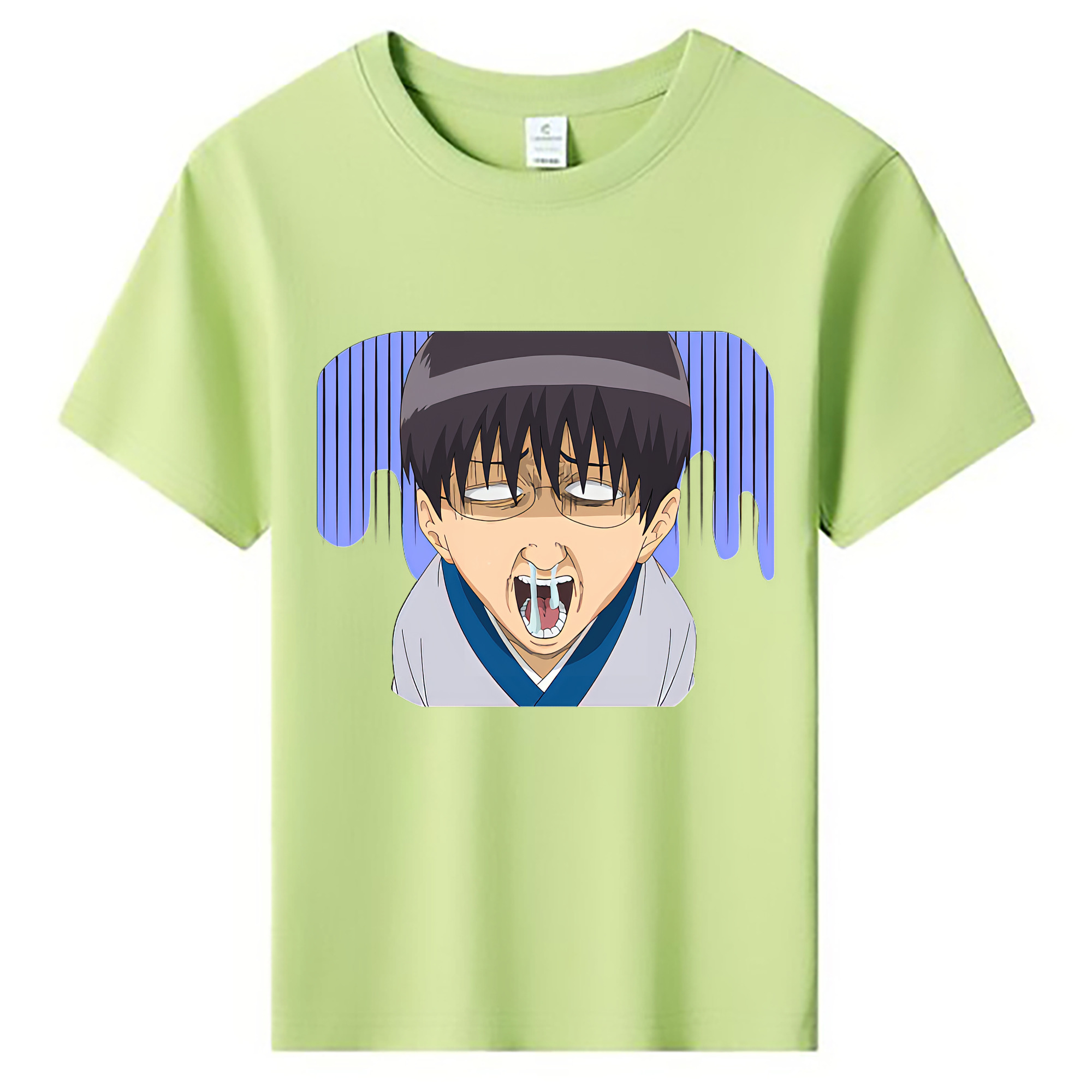 （画像用） ぎんたま 坂田銀時（さかたぎんとき） 神楽 志村新八（しむら しんぱち） GINTAMA Sakata Gintoki Kagura Shimura Shinpachi 綿100％キッズTシャツ（フロントプリント）